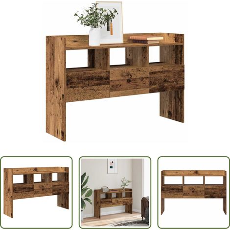 vidaXL Beistelltisch - Sideboard Altholz-Optik 105x30x70 cm Holzwerkstoff (1/5)