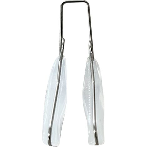 Redresseur de Nez en Silicone Souple, Correcteur de Pont Nasal pour une Nuit, Transparent (Extrémité Unique) (1/5)