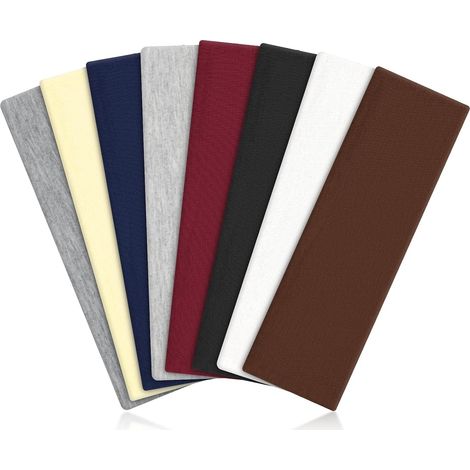 Women's and Men's Hairbands, 8-Piece Fashion Elastic Headbands, Non-Slip Headband for Running, Fitness, Sports, Yoga, Unisex Hair Accessory (1/5)
