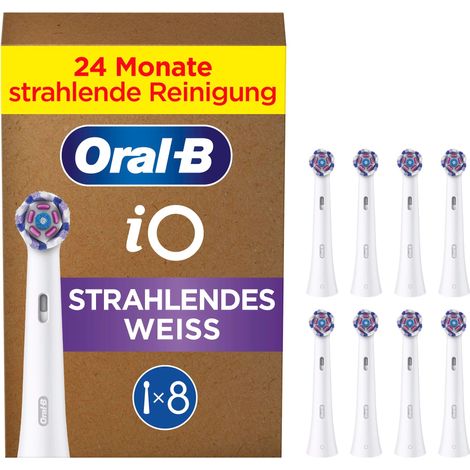 Oral-B iO Radiant White 8er FFU Aufsteckbürsten