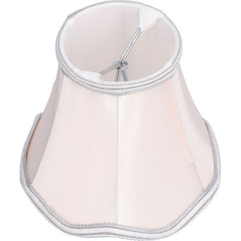 3-teiliger ClipOn-Lampenschirm mit E14-Fassung für den Innenbereich, moderner Lampenschirm für Zuhause, Schlafzimmer, Hotel, Boutique, Restaurant, rosa (1/5)