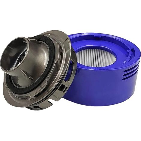 Base di ricarica con filtro per aspirapolvere senza sacco - Compatibile con i modelli V7 e V8 - Kit di ricambio per coperchio posteriore e filtro motore (1/4)