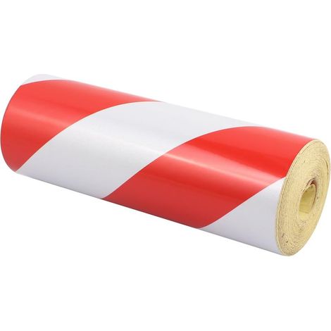 20cm x 15M bande sécurité réfléchissante inclinable rouge blanc (0631f1be65c492799784d958c6511ae5) (1/3)
