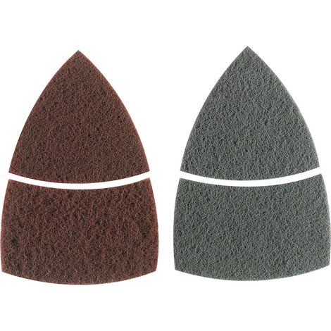 Kit de non-tissés de nettoyage Bosch pour ponceuse Multi, 2 pièces Velcro 102 x 62 93 mm - 2608607419 (1/3)