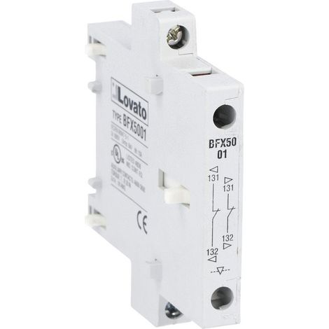 Enclavamiento mecánico con contacto auxiliar 2NC para contactores BF09...BF38 BFX5001 (1/3)
