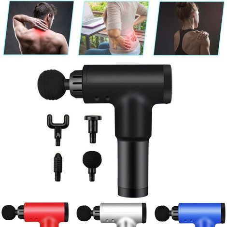 Massaggiatore portatile fascial gun per muscoli schiena addominali dolori GB-820