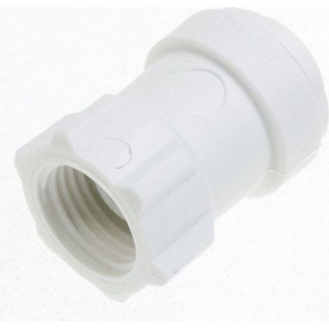 RACCORD UNION FEMELLE 1/4 X 7/16 UNS POUR REFRIGERATEUR GENERAL ELECTRIC (1/2)