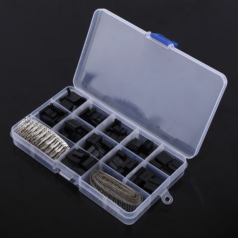 620-teiliges Starthilfe-Anschlussblock-Set mit Stecker/Buchse, Crimp-Pins und Steckverbindern (1/5)