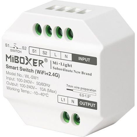 Smart-Schalter / Smart switch - WiFi + 2,4GHz - Mi Boxer -