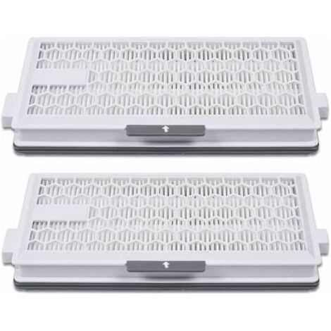 Miele Airclean Plus 50 HEPA-Filter, 2er-Pack, kompatibel mit den Staubsaugern Complete C3, S8340, S5, S6 und S8, Ersatzfilter, 0,3 Mikron (1/4)