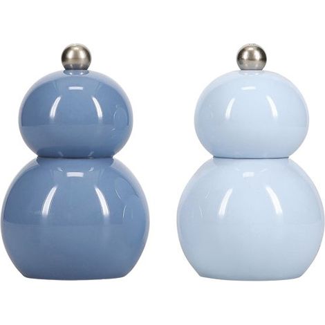 Moulin ã Poivre Ou/sel H12cm Bleu Betty - Set/2 - Fine Dining Living (1/4)