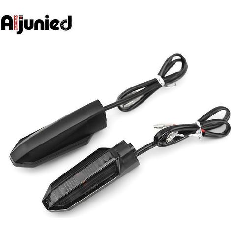 Clignotants à LED pour moto Honda CRF250L CB500X (application transfrontalière) - gris fumé (1/5)