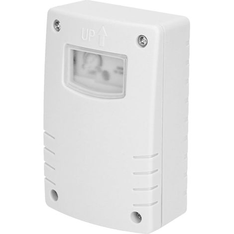 1 Interrupteur Crépusculaire Avec Minuterie 1200w IP44 Réglable Lux Temps Pour Éclairage Extérieur (1/5)