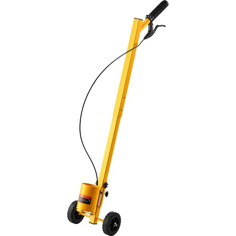 VEVOR Marcador de Línea con 2 Ruedas Máquina de Rayas de Mano Amarillo, para Estacionamiento, Campo de Juego, Cancha de Fútbol, Diseño Ligero y Compacto, Compatible con Pintura en Aerosol Invertida (1/5)