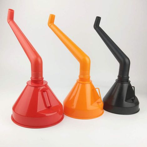 Orange plastic connecting hose 145, fuel hose, reinforced elbow hose, motorcycle fuel hose (1/5)