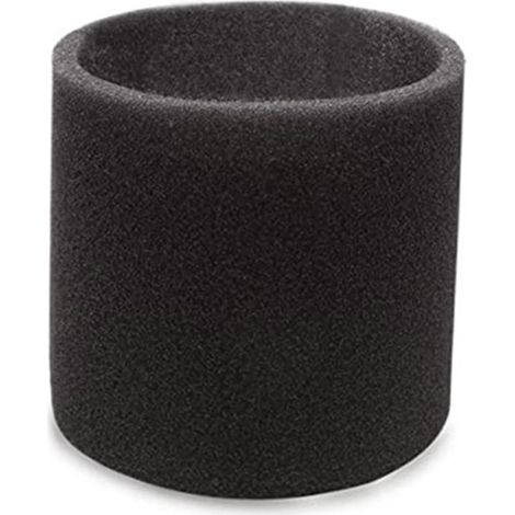 Filtre de Remplacement et Manchon en Mousse pour Aspirateur Shop Vac Modèle 90350/90304/90333 - 1 Filtre Papier PET et 1 Manchon Cotton - Noir et Blanc - Dimensions 18.7cm/16.7cm (1/5)