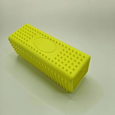 Rouleau à poils d'animaux en silicone 2 pièces, brosse anti-peluches pour canapé et tapis, nettoie les poils de chien et de chat (1/5)