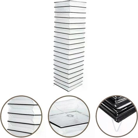 Abat-jour en papier pour lampadaire de style nordique, abat-jour de rechange en papier pour lampadaire, idéal pour la maison, l'hôtel ou le salon (noir) (1/5)