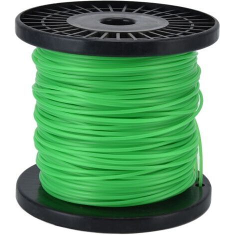 2mm String Trimmer Line Round Grass Trimmer Line Green Lawn Tond Line pour Husqvarna 100m / 328.1ft (1/5)