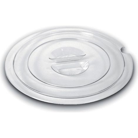 Couvercle 40cm avec trou pour saladier en cristal Giganplast