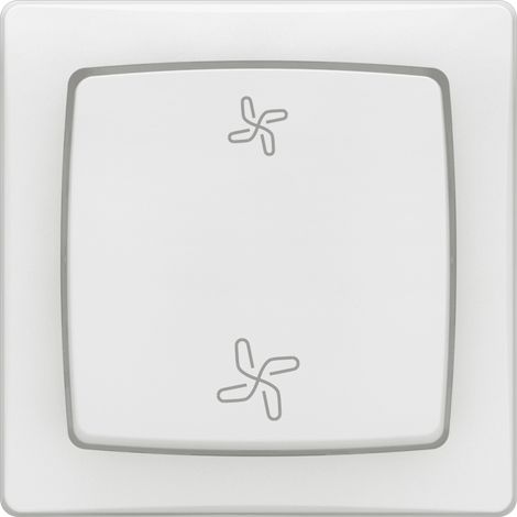 Legrand - Commande de VMC complet Appareillage saillie - Blanc (1/3)