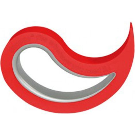 FERMAPORTA UNIVERSALE IN GOMMA STOPPY - ROSSO