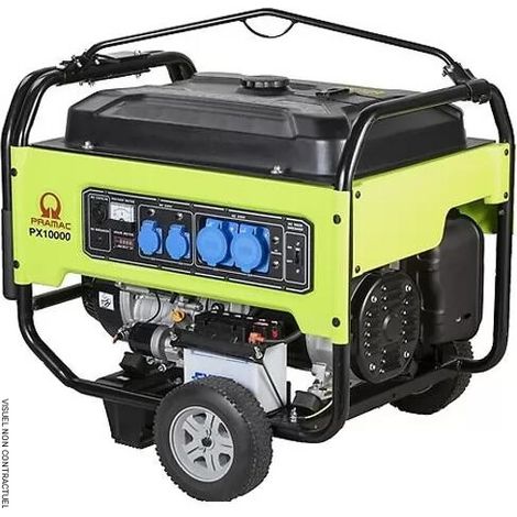 Groupe électrogène essence monophasé 9,3 kW AVR+DE PX10000 - PRAMAC - PK852SXB000