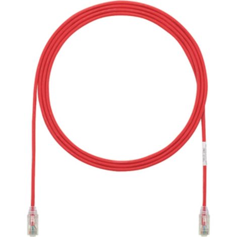 Panduit UTP, Cat6, 3m cavo di rete Rosso U/UTP (UTP) (1/2)