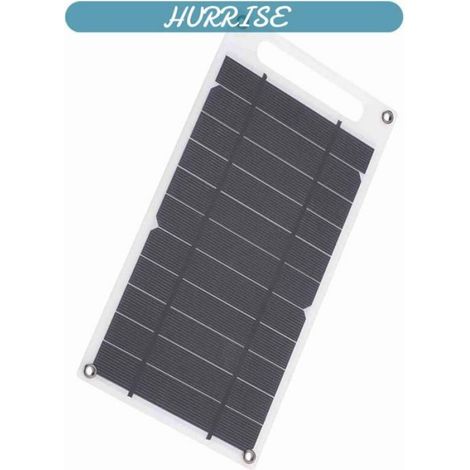 Panneau Solaire USB - 7.8 W - 6 V - 1300 mA - Avec Ventouse - Pour Voyage Camping Randonnée Jardin - 1 Pièce (1/5)