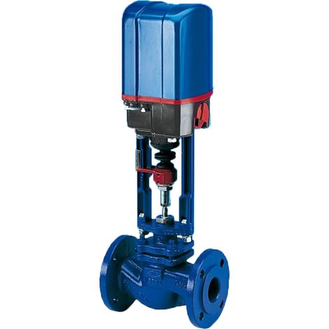 Motorstellventil DG-Form Fig.12440 DN100 PN16 EN-JL1040 12.0kN 230V 50Hz Standard