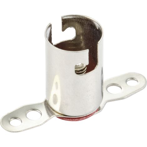 TRU COMPONENTS TC-10477732 Lampenfassung Sockel (Miniaturlampen): BA9s Anschluss (Sockel): Lötöse 1