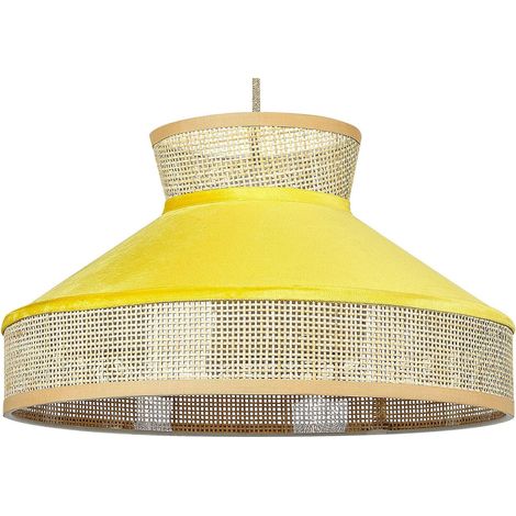 Hängeleuchte BATALI Rattan Senfgelb (1/5)