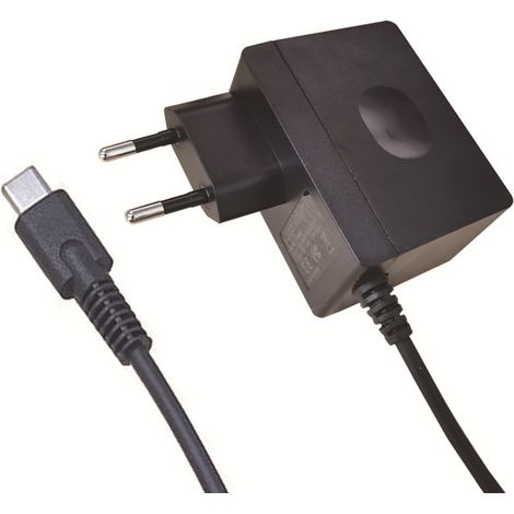 Caricabatterie per Nintendo Switch/Switch OLED/Switch Lite, alimentatore CA a ricarica rapida da 15 V 2,6 A (1/5)