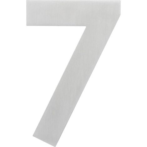 Alpertec Hausnummer 7 Edelstahl Hausnummern Hausnummerschild