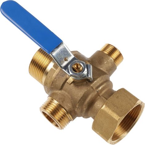Kugelhahn DN32 HK-Rücklauf blau - 48300001837 von Weishaupt