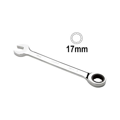 JBM 13474 CLE COMBINÉE AVEC CLIQUET 17MM (1/3)