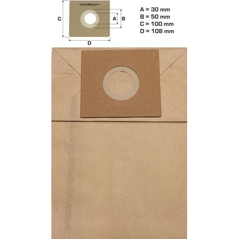 8 SACCHI SACCHETTI ASPIRAPOLVERE AFK BS 2000W, PS 1600W.3, PS 1600W.3NE DL 10 (1/2)