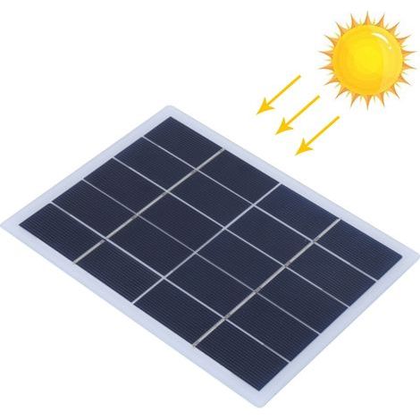 3W 5V Panneau Solaire Silicium Polycristallin Solaire Stratifié DIY DC Sortie Chargeur Batterie (1/5)