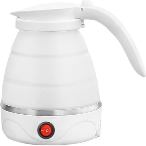 Bouilloire de voyage électrique pliable en silicone, portable (1/5)