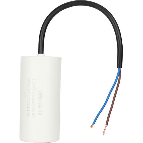 Condensateur de démarrage CBB60 100uF 250V AC pour compresseur moteur 50/60Hz
