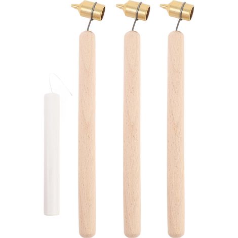 Marqueur de peinture à pointe fine, pointe de 0,3 mm, cuivre, bois, liquide, applicateur de peinture pour tissu, métal, toile. (1/5)