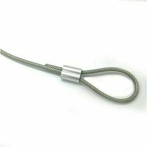 Manchon À Sertir - Aluminium 6063 - Pour Câble 4 mm - M4 0 - Lot De 20 (1/4)
