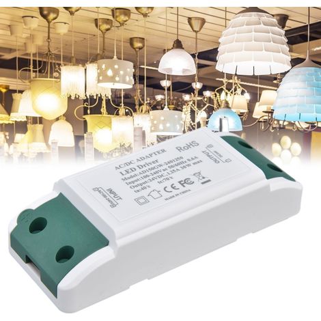 Transformateur LED 24 V CC, 1,25 A, 30 W pilote LED à courant constant 24 V. (1/5)