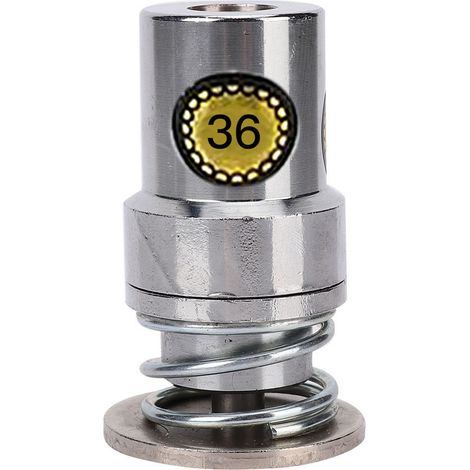 Outil de Presse à Boutons Couverts de Tissu - Moule Rond en Forme de Pain pour Machine à Presser Manuel (36L) (1/5)