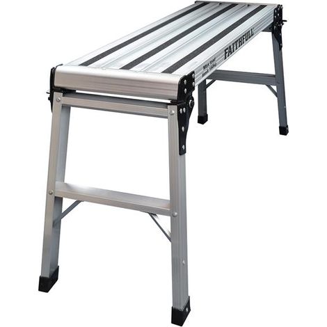 Faithfull Fold Away Step Up Aluminium L100 x H52 x W30cm FAISTEPUP3 (1/10)