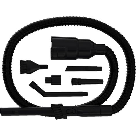 Hoover HCKHL Car Kit Aspirapolvere Auto, con Tubo Flessibile, Connettore per Tubo e 4 Accessori per la Pulizia, Nero, Accessorio Originale, Compatibile con Aspirapolvere HL4, HL5 (1/4)