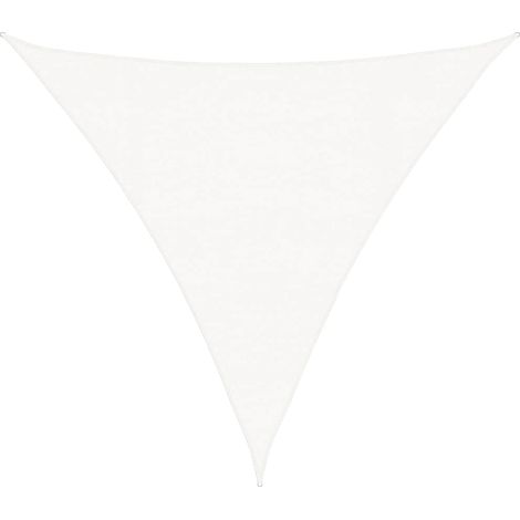 Maison Exclusive - Voile d'ombrage 160 g/m² Blanc 4,5x4,5x4,5 m PEHD (1/5)