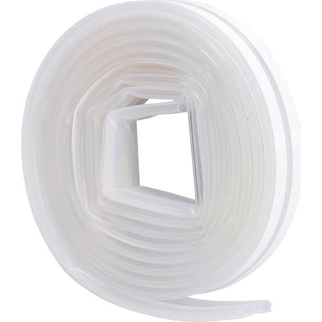 Guarnizione adesiva in silicone 9mm 6M Trasparente (1/2)