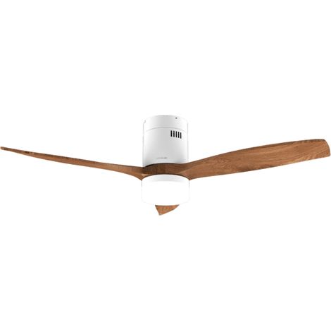 Ventilatori da soffitto EnergySilence Aero 5600 Aqua WhiteDarkWood Connected Cecotec (1/5)