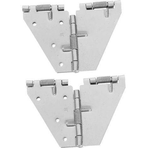 Charnière pliante en fer, petites charnières pour table à manger, armoire, bijoux (1/5)
